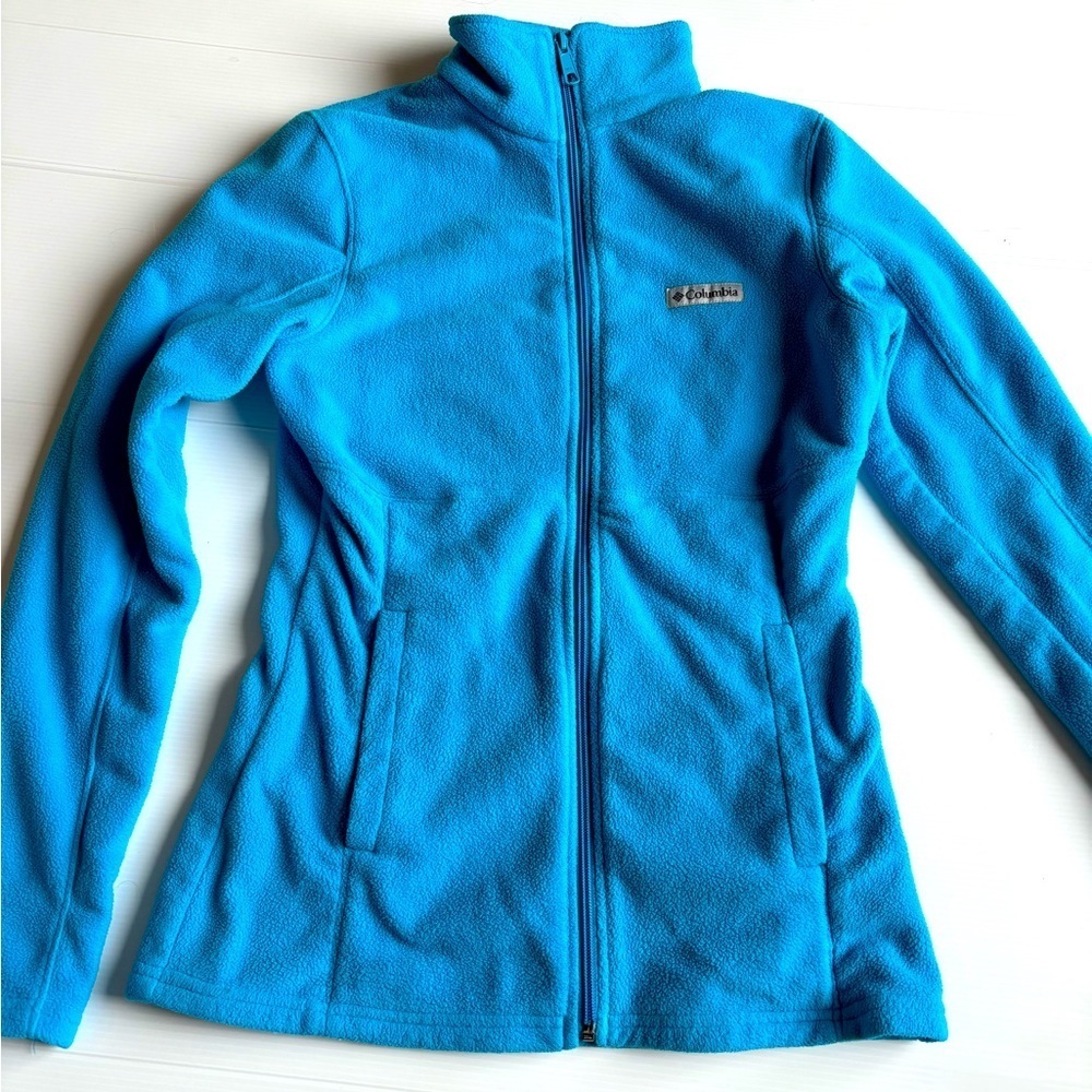 Columbia Blue Fleece Women's Size Small